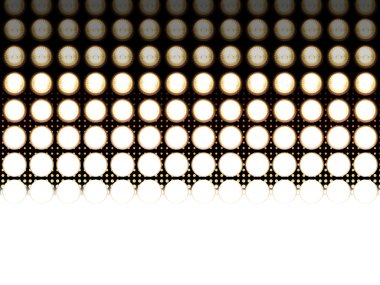 Fading led lights clipart