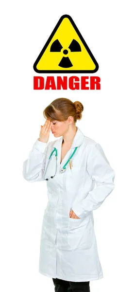 Concetto-pericolo di radiazioni ! — Foto Stock