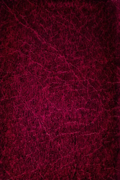 Röd grunge läder textur bakgrund — Stockfoto