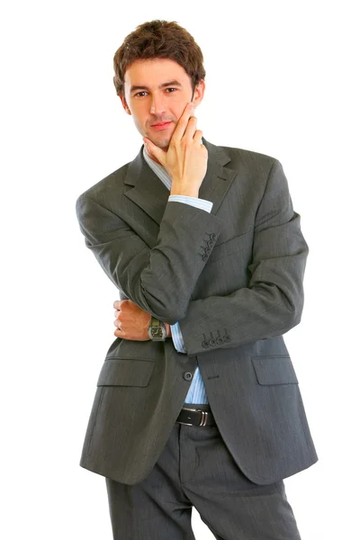 Portrait of confident modern businessman — Stock Photo, Image