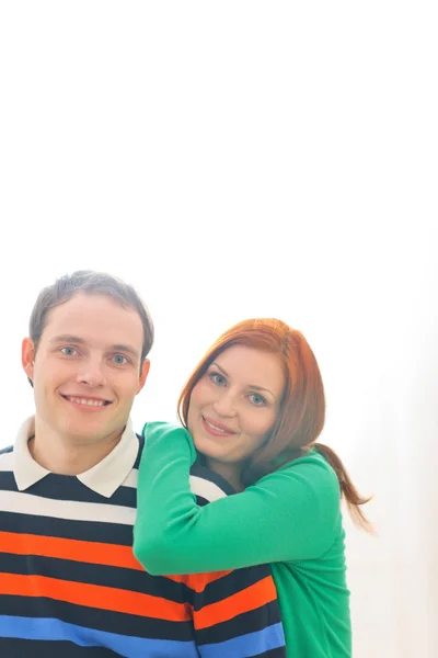 Portrait of young couple — Stock Photo, Image