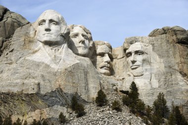 Mount Rushmore. clipart