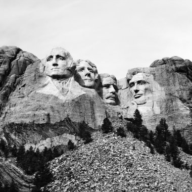 Mount Rushmore. clipart