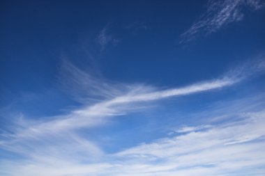 Cirrus clouds. clipart