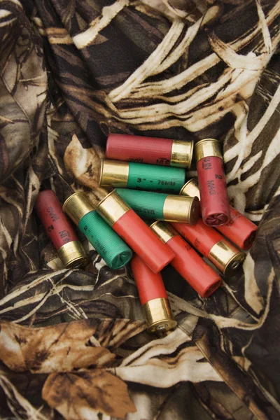 Shotgun shells. — Stock Photo, Image