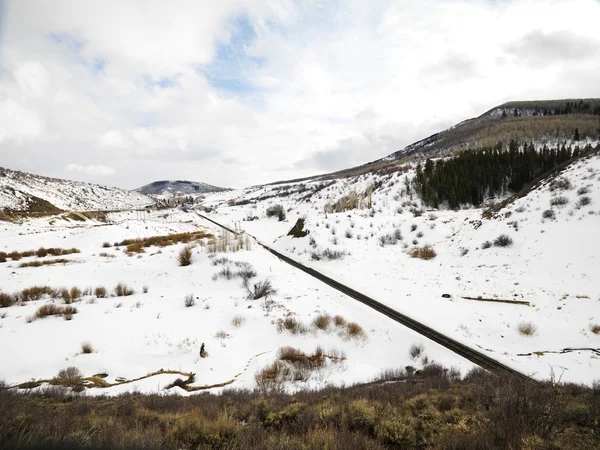 Colorado vintern natursköna. — Stockfoto