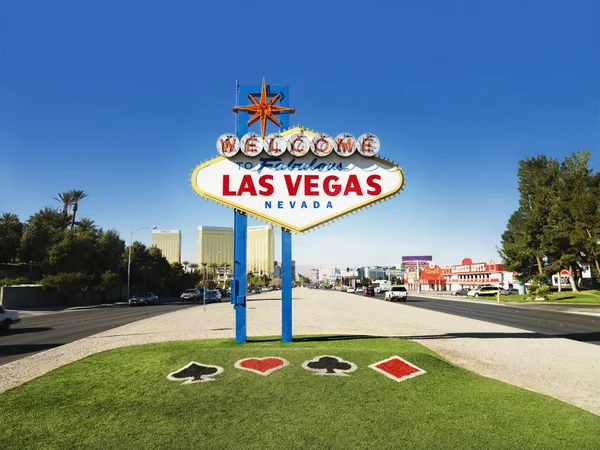 Señal de bienvenida de Las Vegas — Foto de Stock