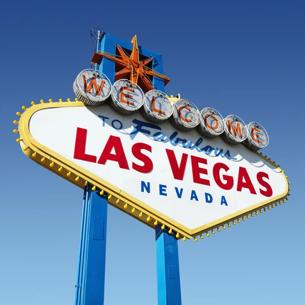 Las Vegas Bienvenue signe . — Photo