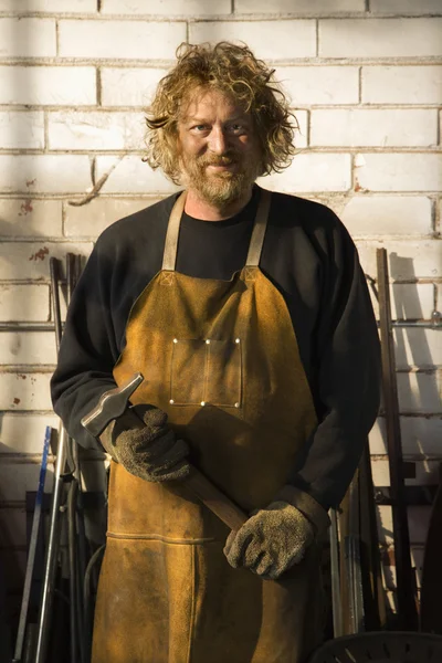 Portrait de métallurgiste . — Photo
