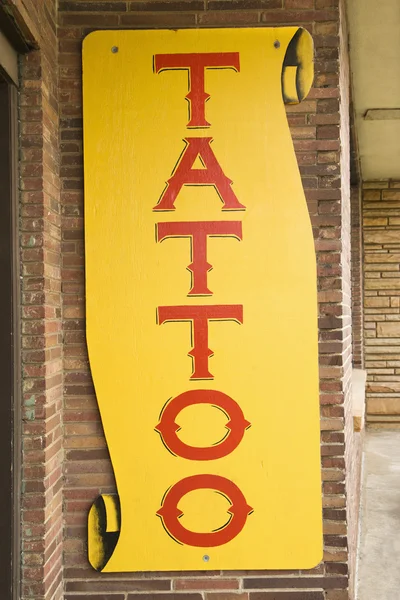 Tattoo sign. — Stock Photo, Image