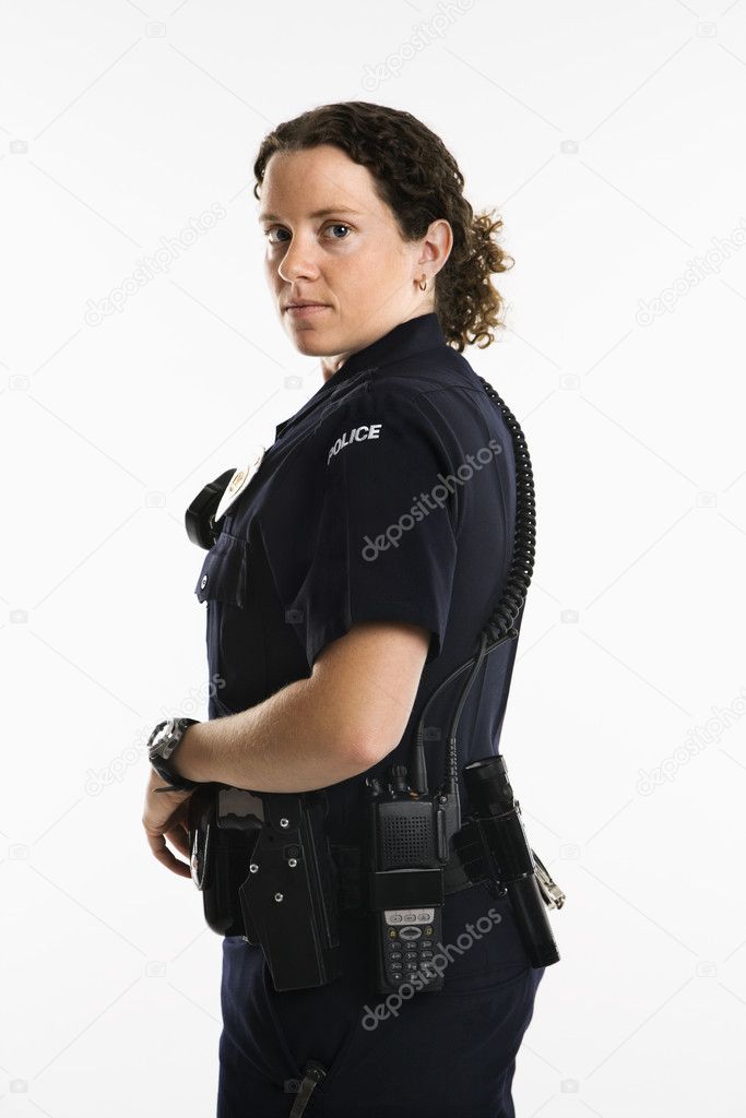 Female law enforcement.