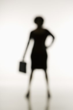 Soft focus businesswoman. clipart