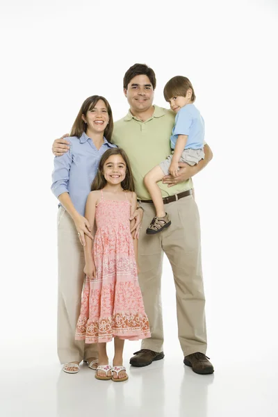 Spansktalande familj. — Stockfoto