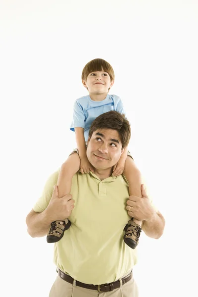 Apa és fia.. — Stock Fotó