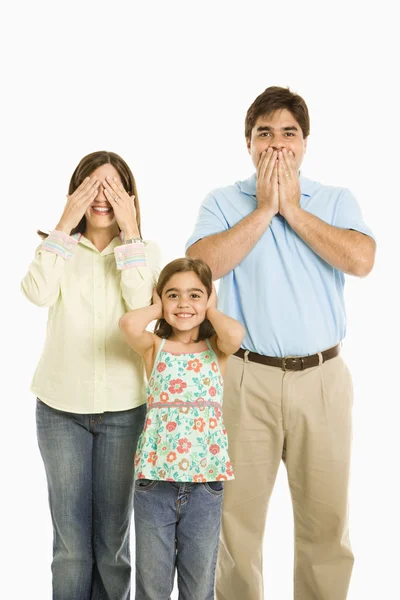 Familie gebaren. — Stockfoto