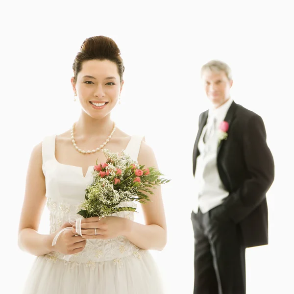 Bride and groom. — Stock Photo, Image
