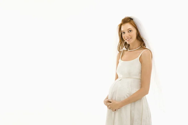 Novia embarazada . —  Fotos de Stock