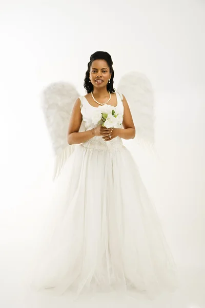 Andělská nevěsta. — Stock fotografie