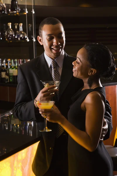 Pareja en el bar . —  Fotos de Stock