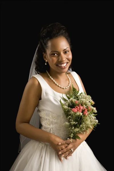 Bridal portrait. Stock Picture