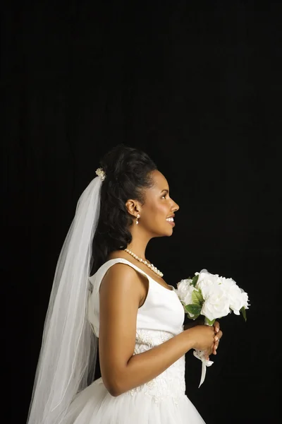 Portrait de mariée . Photos De Stock Libres De Droits