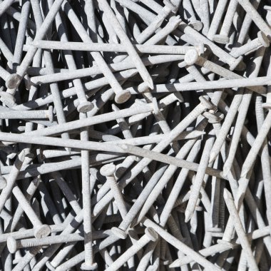 Pile of nails. clipart