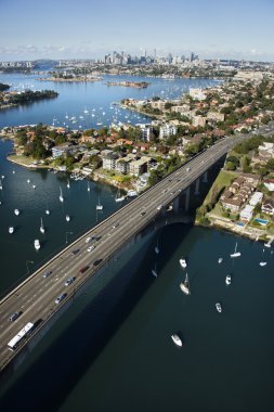 Bridge, Sydney, Australia. clipart