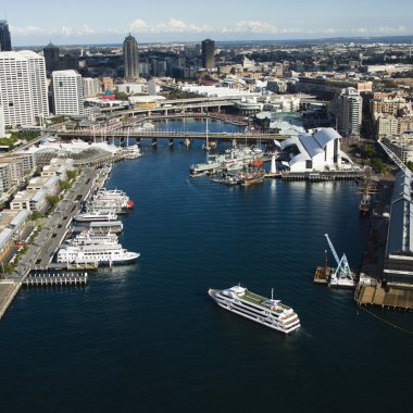 Darling Harbour, Australia. clipart