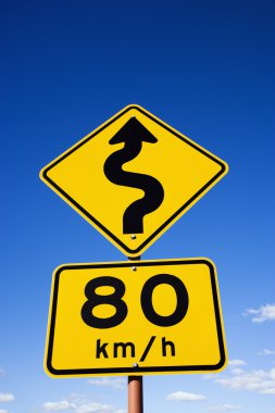 Regulation road sign clipart