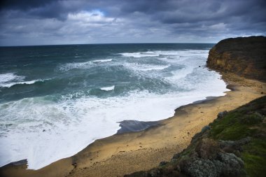 Australian coastline. clipart