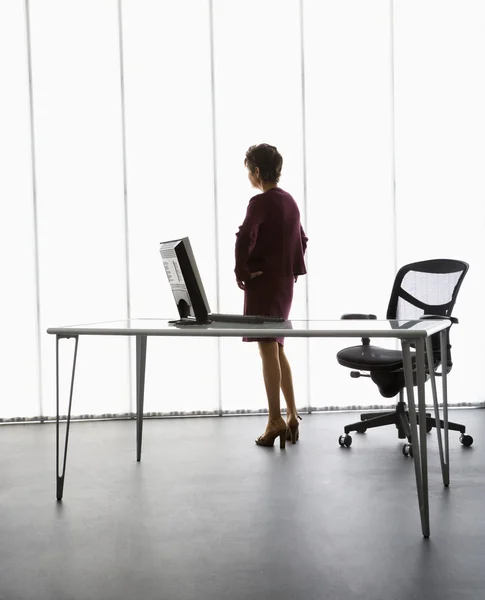 Businesswoman in office. — Stock Photo, Image