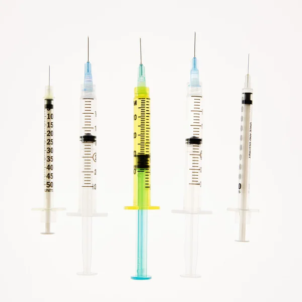 Several needles. — Stock Photo, Image