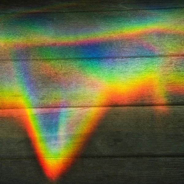 Ουράνιο τόξο χρώμα πρίσμα — Φωτογραφία Αρχείου