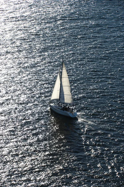 Barco à vela . — Fotografia de Stock