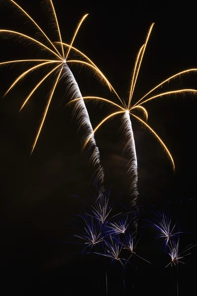 Mostra fuochi d'artificio. — Foto Stock