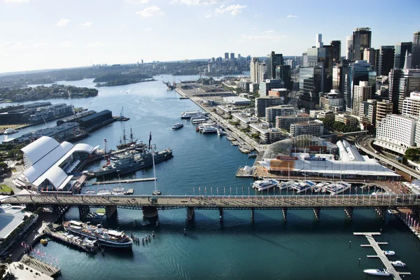 Darling Harbour, Austrália . Imagens De Bancos De Imagens