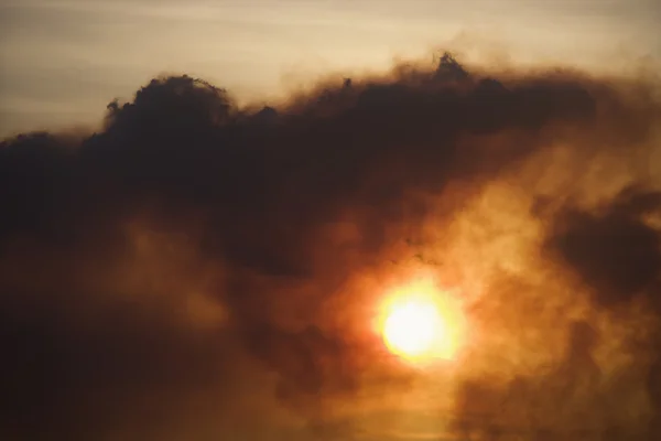 stock image Clouds at sunset.