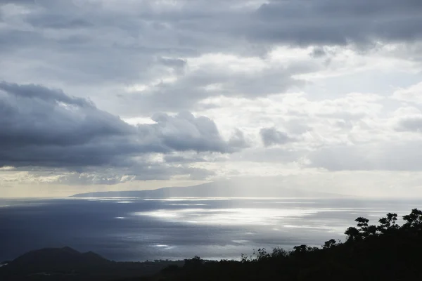Eiland in de Stille Oceaan. — Stockfoto