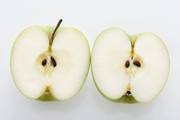 Skivade äpplen. — Stockfoto
