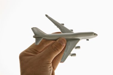 Toy airplane. clipart