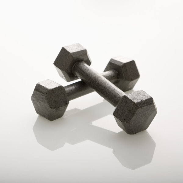 Dumbbells.