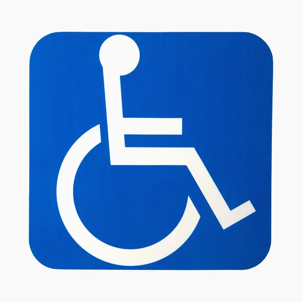 Panneau handicap . — Photo