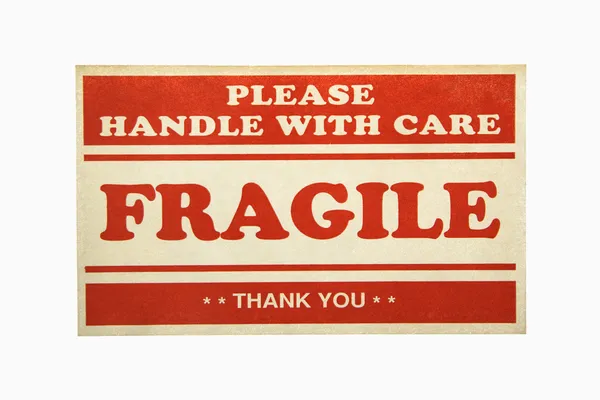 Fragile sign. — Stock Photo, Image