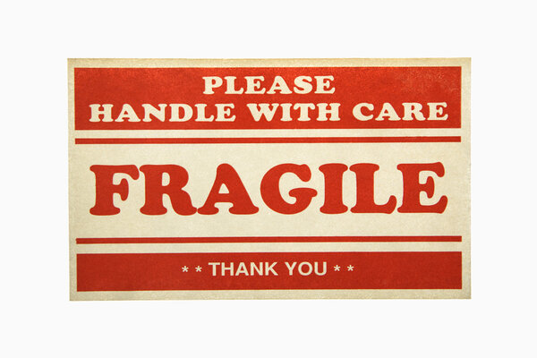 Fragile sign.