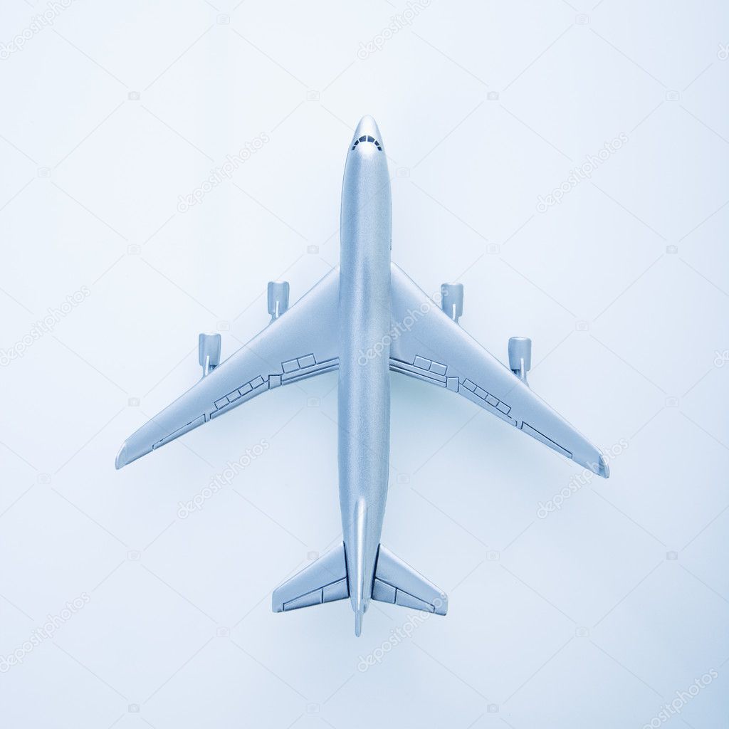 Toy jet plane.