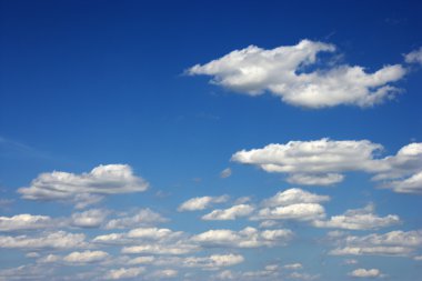 Peaceful clouds. clipart