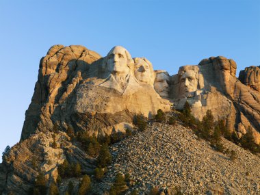 Mount Rushmore. clipart