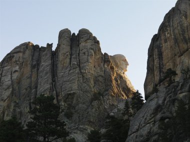 mt rushmore Washington'da.