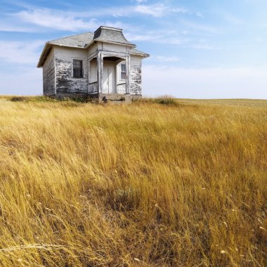 Old abandoned house. clipart