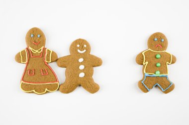 Gingerbread cookies. clipart